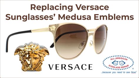 versace eyeglasses spare parts|Versace sunglasses repair near me.